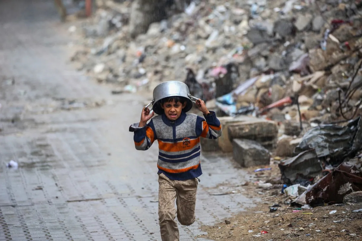 تصاویر قحطی در غزه